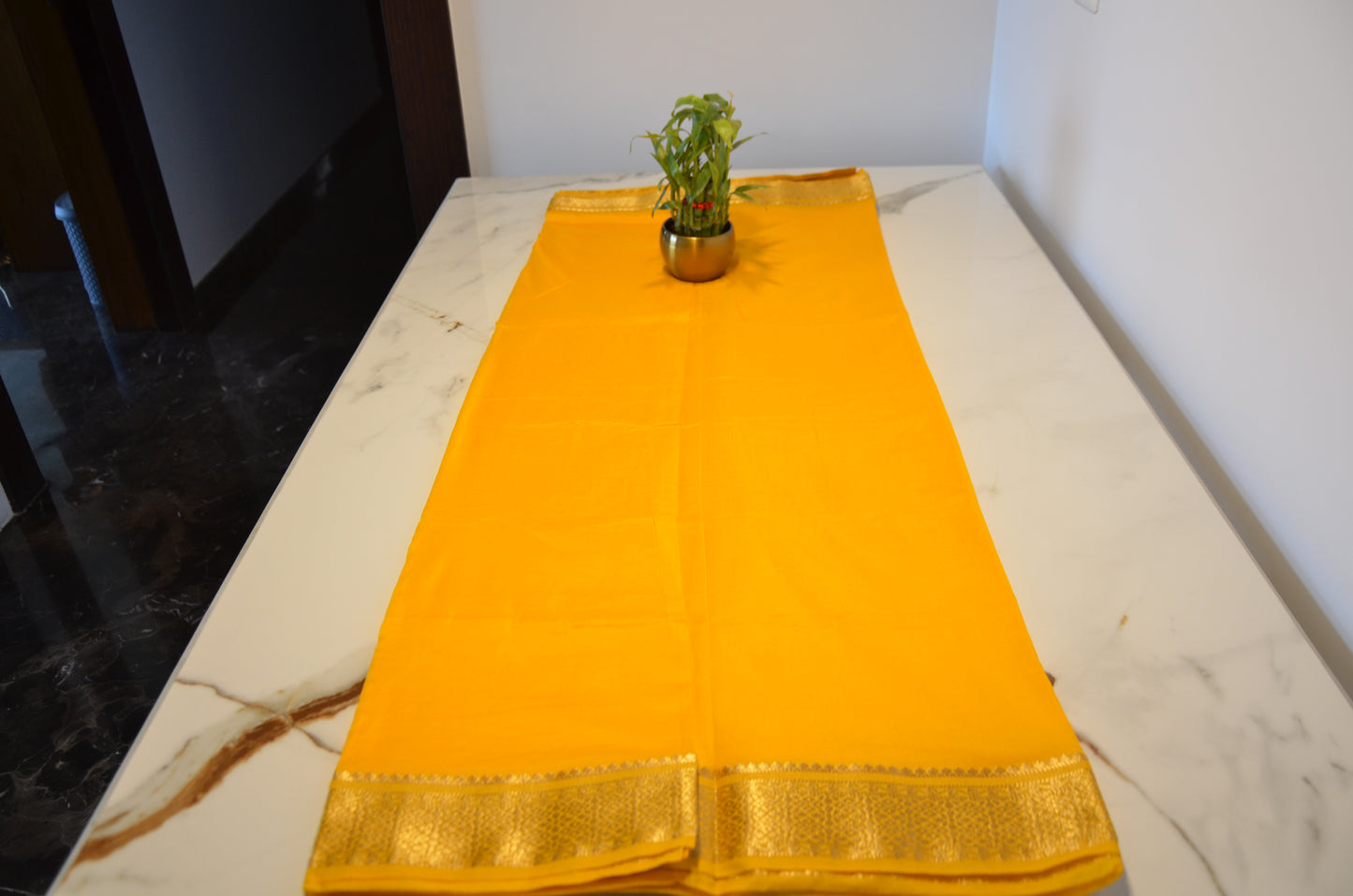 Fancy light silk saree