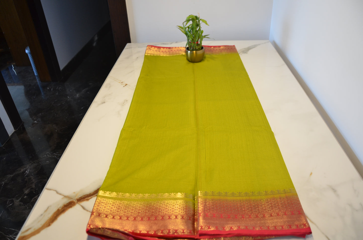 Fancy light silk saree