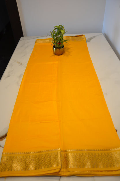 Fancy light silk saree